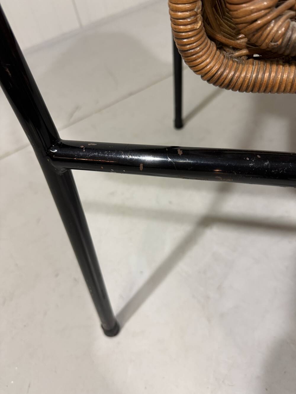 Wouter Fens rattan chair Gebr. Jonker Netherlands 1960’s