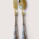 Silver salad servers
