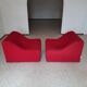 Pair of chromatic swivel armchairs by Kwok Hoi Chan, Steiner