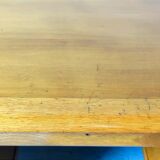 Scandinavian light oak desk