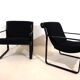Lot de 2 fauteuils lounge Knoll Sling par Hannah&Morrison