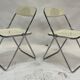 Set of four - Plia lucite folding chairs Giancarlo Piretti for Castelli