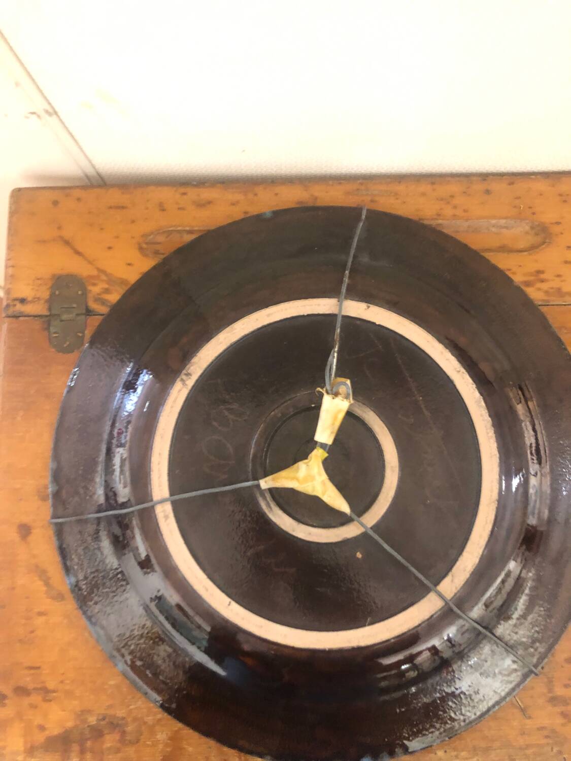 Large vintage bird dish by Jean-Claude Taburet Quimper