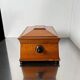 Historicism Box in Floral Ash Veneer and Rosewood, Austria, 1880s