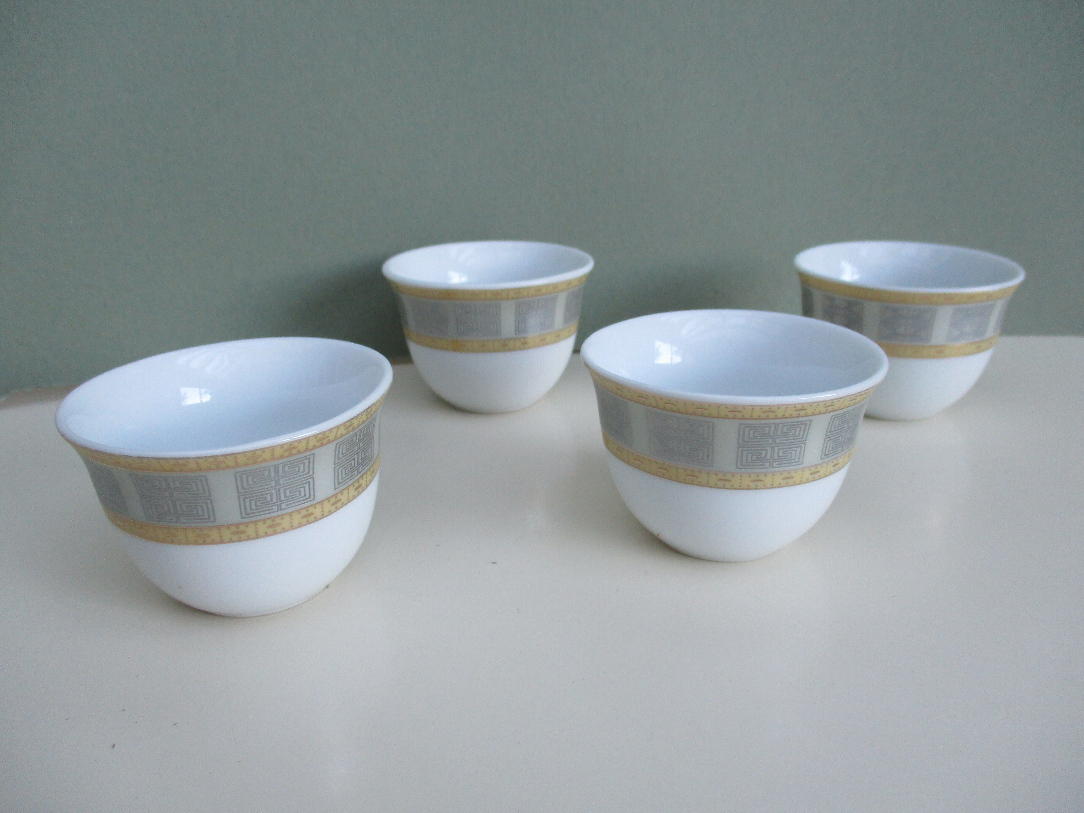 4 mini china fine porcelain bowls China Baotai
