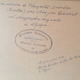 Lithographie originale (vers 1860) de Félix Benoist - Calvaire de Plougastel Daoulas