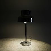 Swedish Mid Century "Bumling" Chrome Desk Table Lamp by Anders Pehrs, 1960s