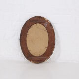 Miroir doré - 40x31cm