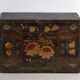 Antique chest painted in pine wood – China, circa 1900