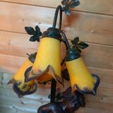 Art Deco statue lamp