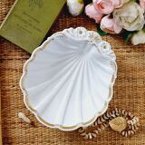 Empty porcelain pocket shell shape