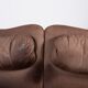 Vintage 2-seater sofa in aniline leather from the 1970s