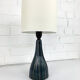 Scandinavian table lamp lined Søholm Keramik Denmark, 1960