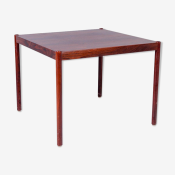 Rectangular Scandinavian coffee table in 1950s rosewood