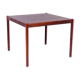 Rectangular Scandinavian coffee table in 1950s rosewood
