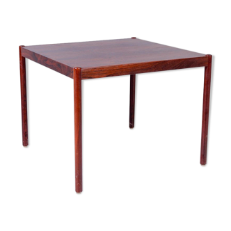 Rectangular Scandinavian coffee table in 1950s rosewood