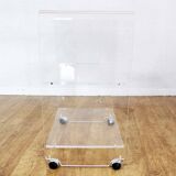 Storage cabinet or plexiglass tray