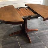 Baumann vintage extendable table 1970s