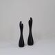 Mid-century modern ceramic vases "Caolina" by Gunnar Nylund Rörstrand, Sweden.