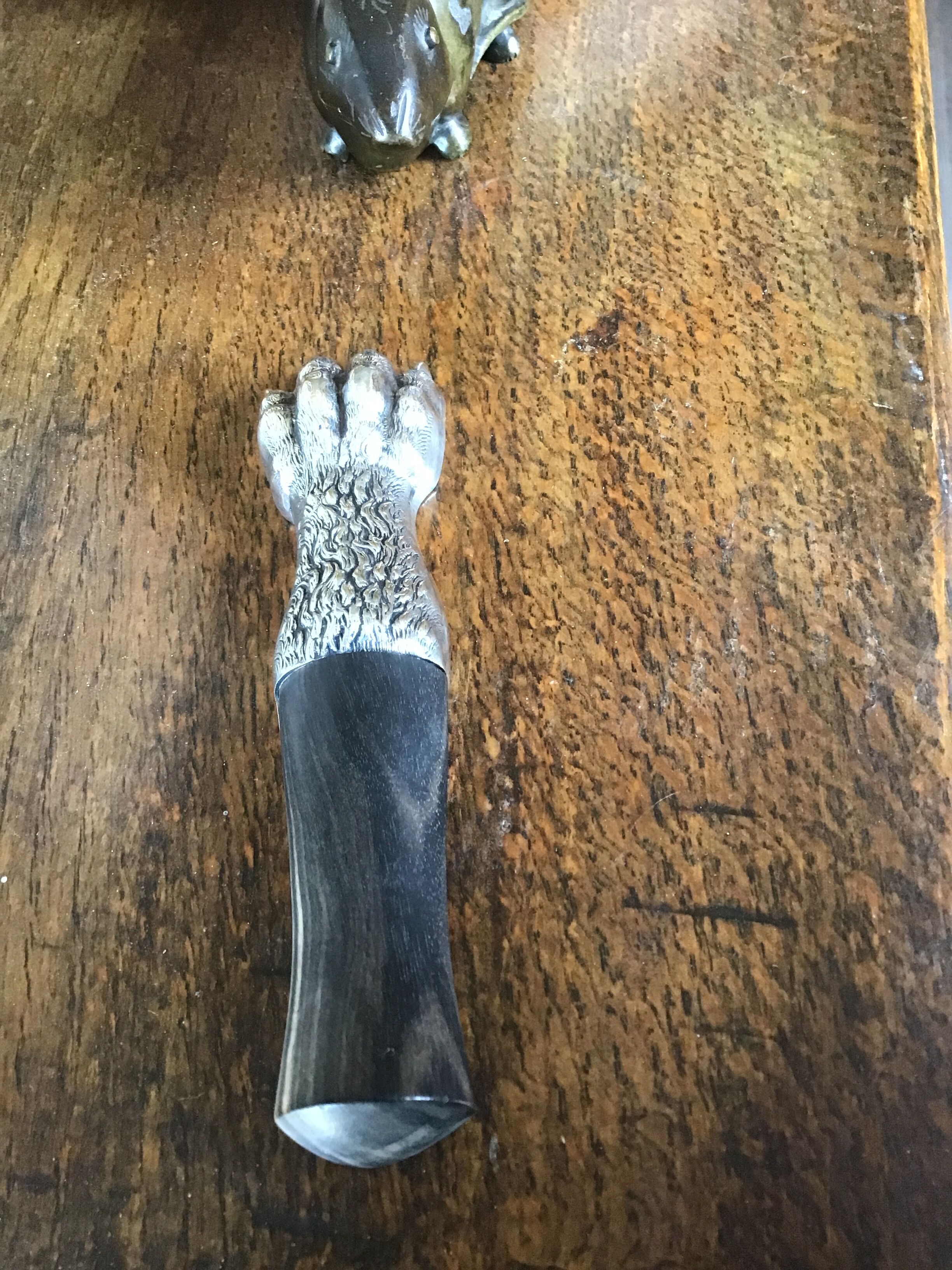 Silver metal bottle opener ravinet d'enfer