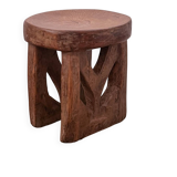 Bamileke wooden stool (Cameroon)