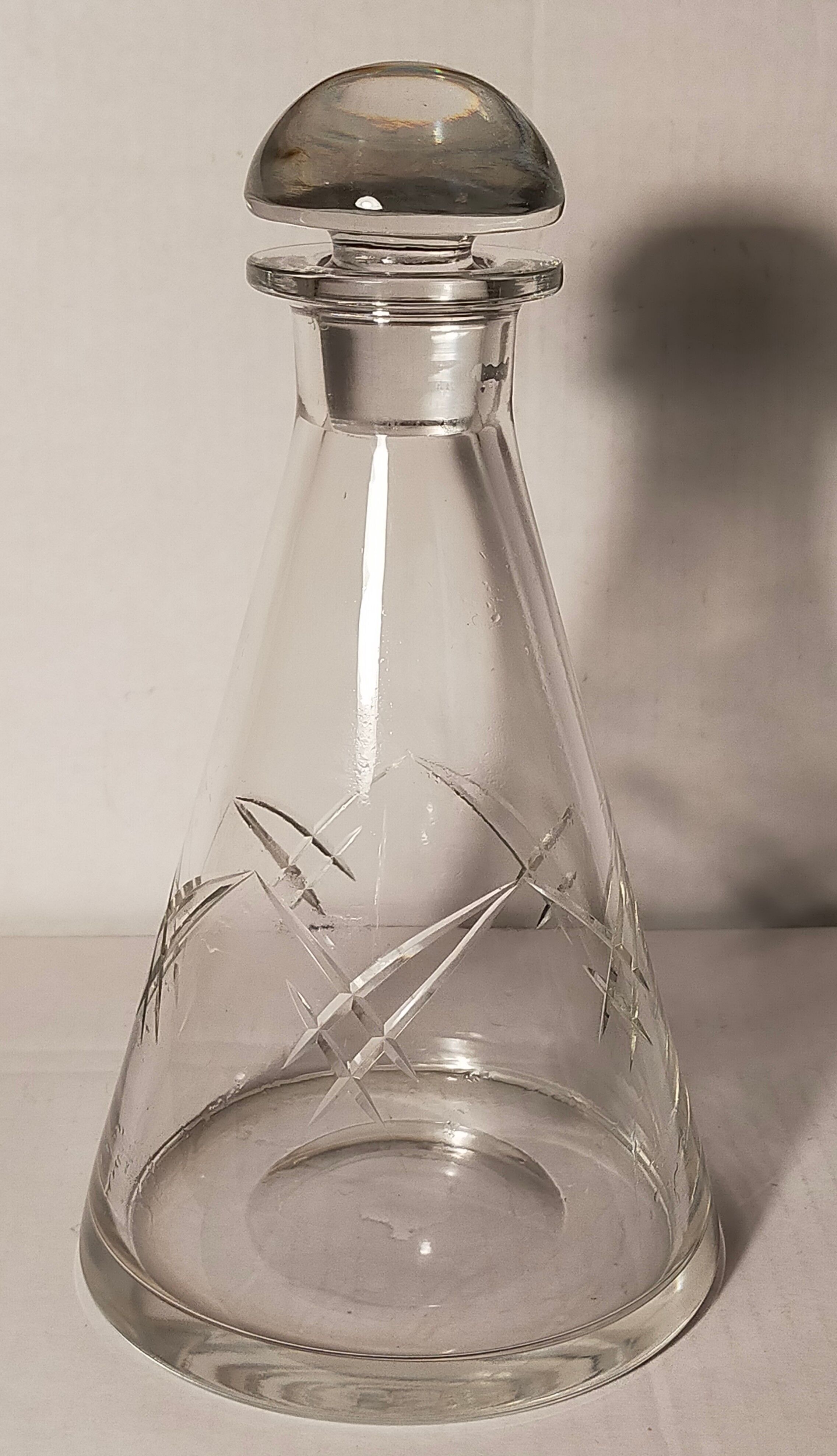 PRODUCT POP UP CHRISTMAS 2022 Crystal decanter early twentieth