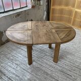 Maison Regain round elm table
