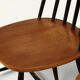 Set of 4 vintage wooden chairs, 1960s