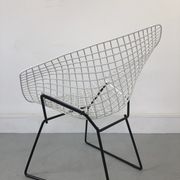 Vintage Diamond 421 Lounge Chair by Harry Bertoia for Knoll International