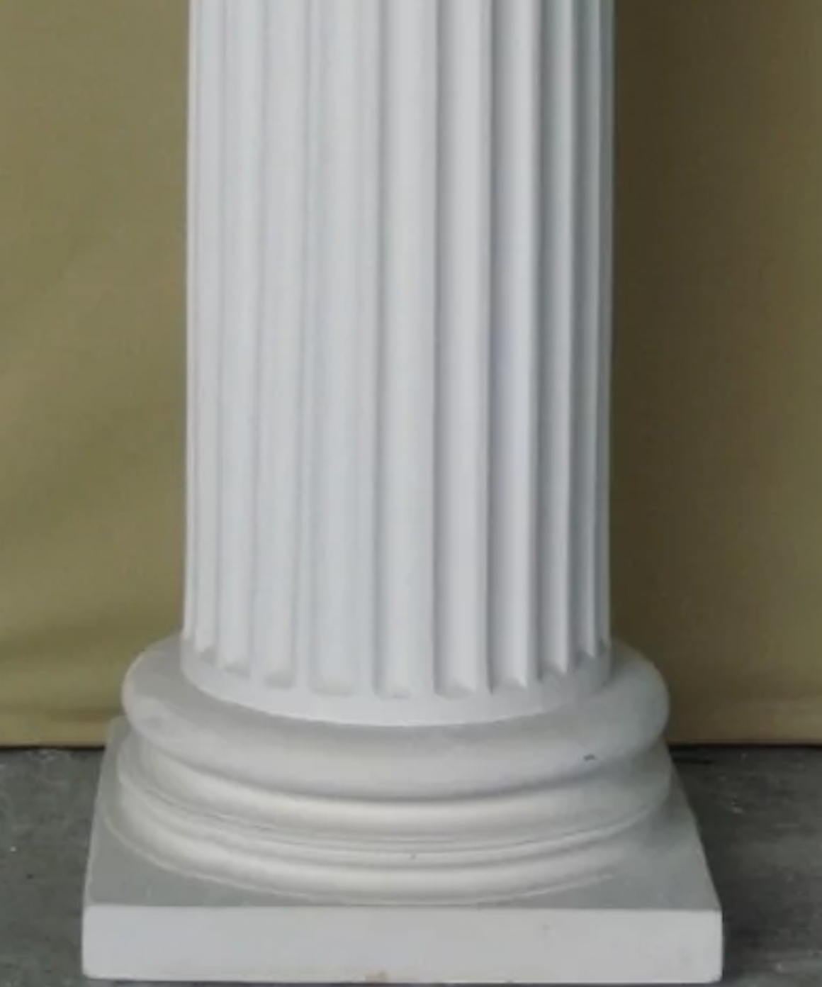 Colonne cannelée
