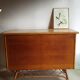 Rattan, wicker and bamboo vintage - bar furniture - feet compass buffet