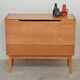 Storage chest with cover / mini bar by Landsman / Nepozitek 1960
