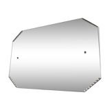 Beveled mirror octagonal 1930 54x36cm