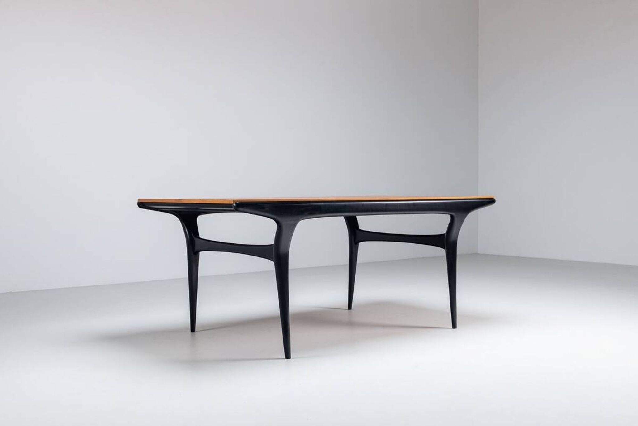 Alfred Hendrickx T4 dining table beech Belform Belgium 1958