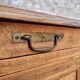 Old cabinet, workbench, kitchen island counter on casters