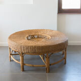 Rattan coffee table 120 cm