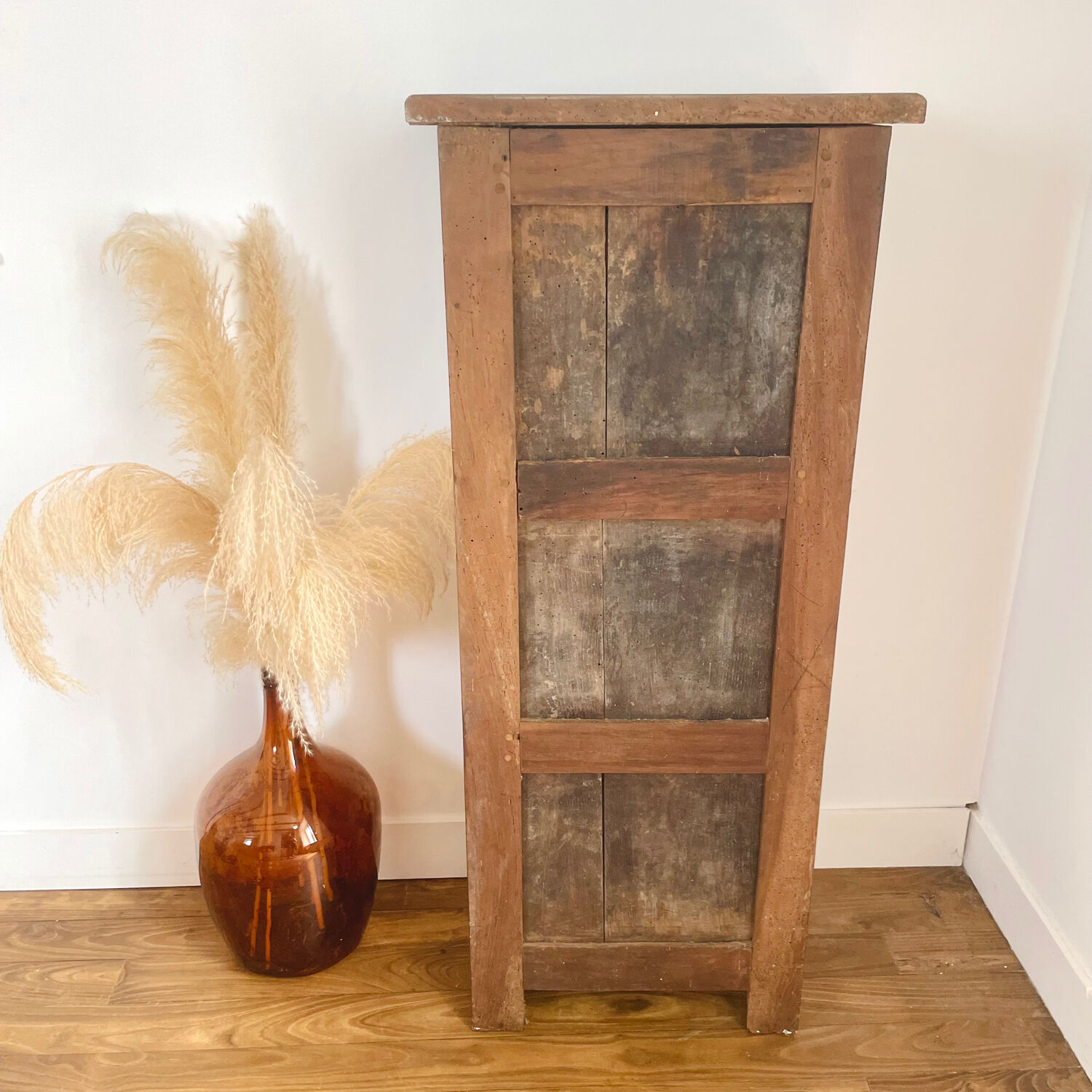 Antique locker cabinet