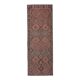 Vintage Turkish hallway rug 132x360 cm