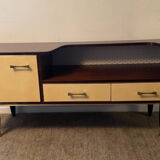 Enfilade meuble tv vintage en teck