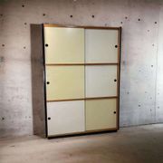 Vintage cabinet with sliding doors kewlox