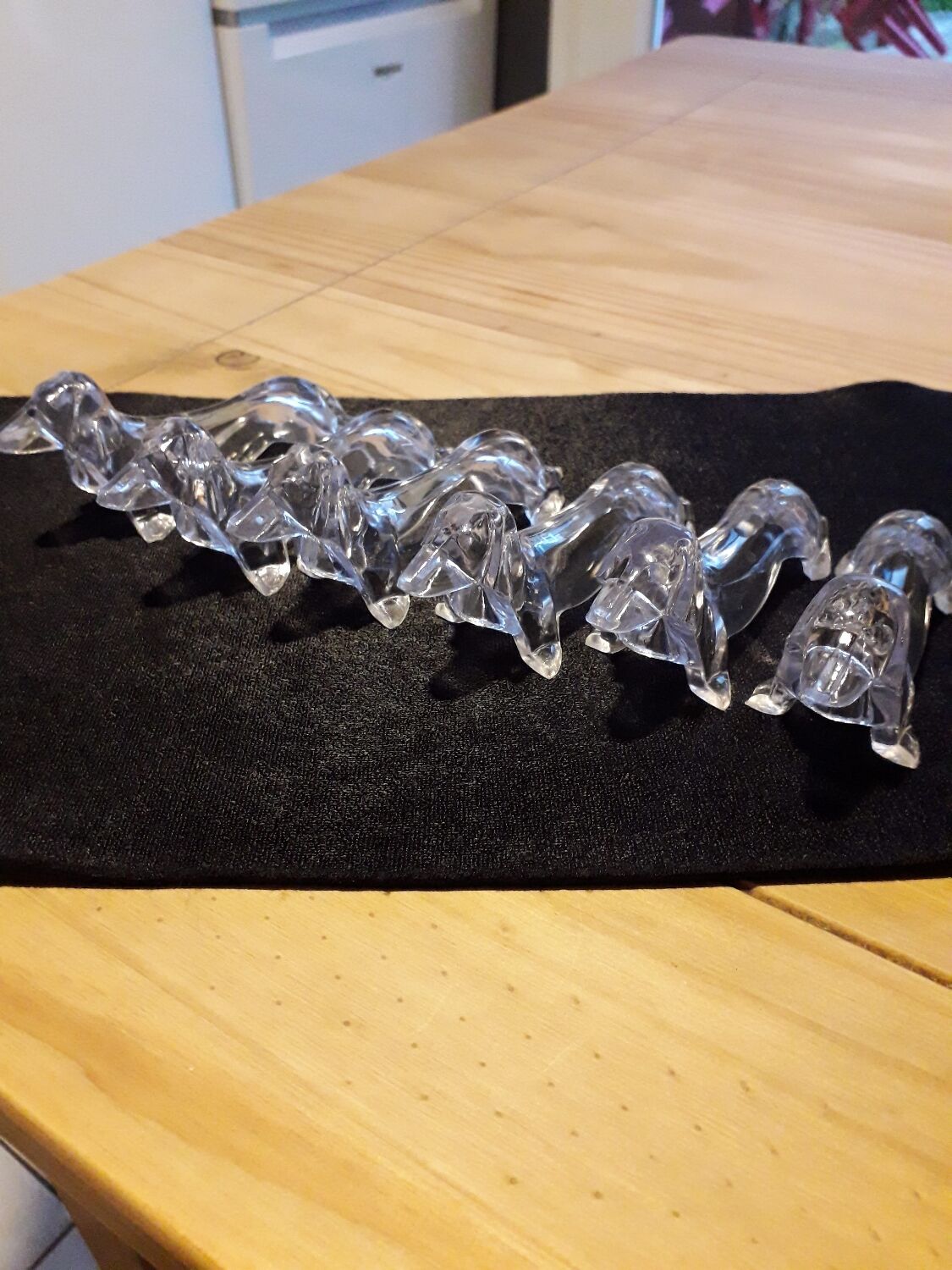 Vintage dachshund knife holder