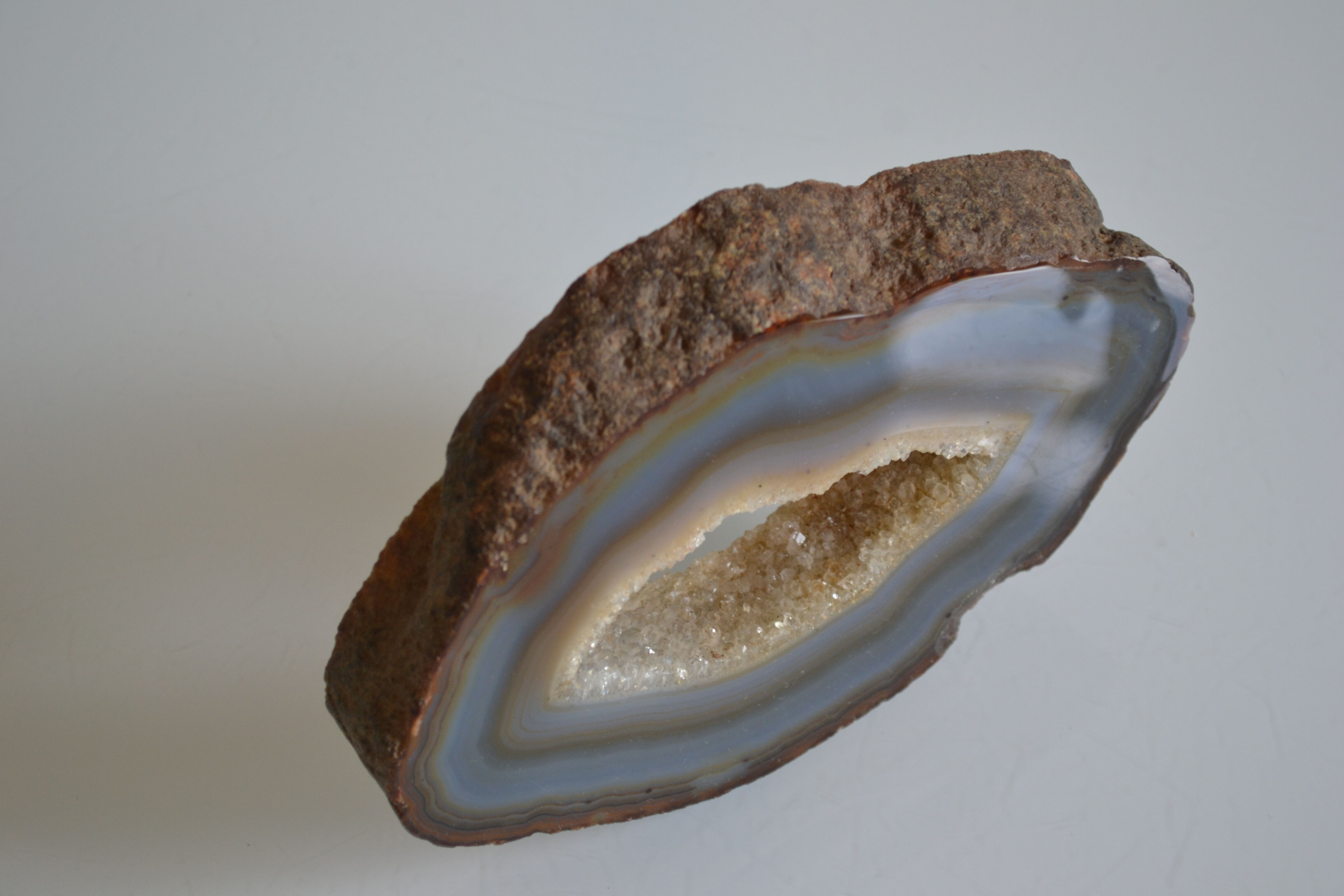 Agate paperweight