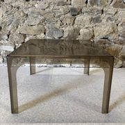 Table basse carré en plastique moulé, 1970