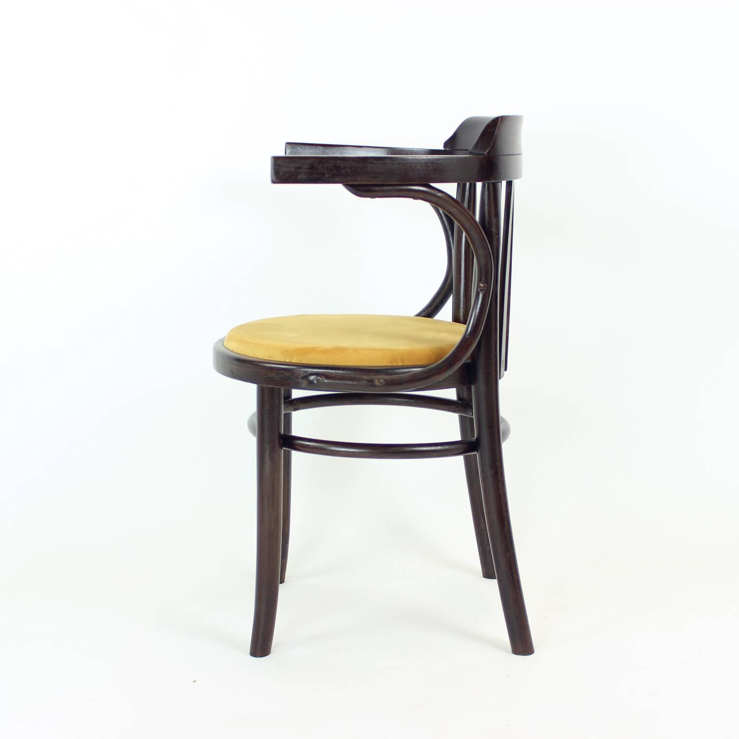 Michael Thonet No. 24 Bentwood Armchair By Ton, Czechoslovakia 1950s