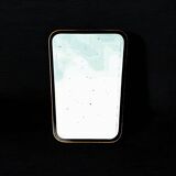 Old rearview mirror - free form