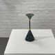 Vintage marble and brass candle holder