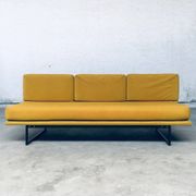 Mid-Century Dutch 3 Seat Sofa Daybed, 1960s
