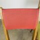 Pair of 50's style reconstruction chairs, wood