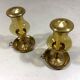 Peter Jensen Copenhagen brass candle holders Denmark 1960’s
