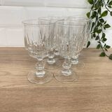 Set of 6 Luminarc Lance red wine glasses